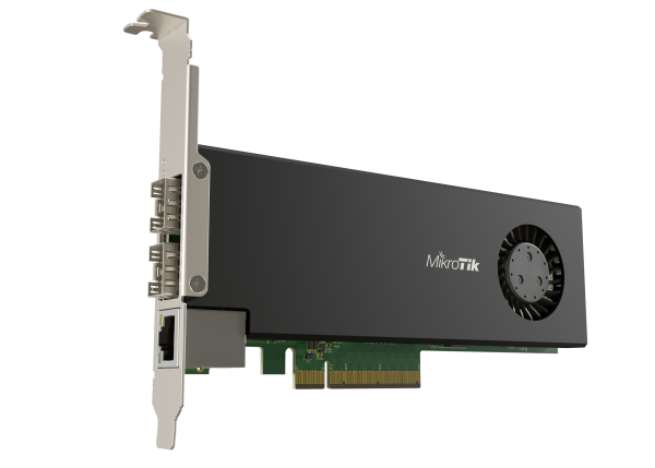 NIC MikroTik CCR2004-1G-2XS-PCIe Ethernet 1GbE Single-port Base-T