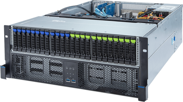 Máy chủ AMD EPYC 7003 – 1 CPU, 16 khe DDR4, 24x3.5"/2.5" SATA/SAS + 12x2.5" SATA/SAS + 12 khe NVMe, Nguồn đôi 1600W Platinum