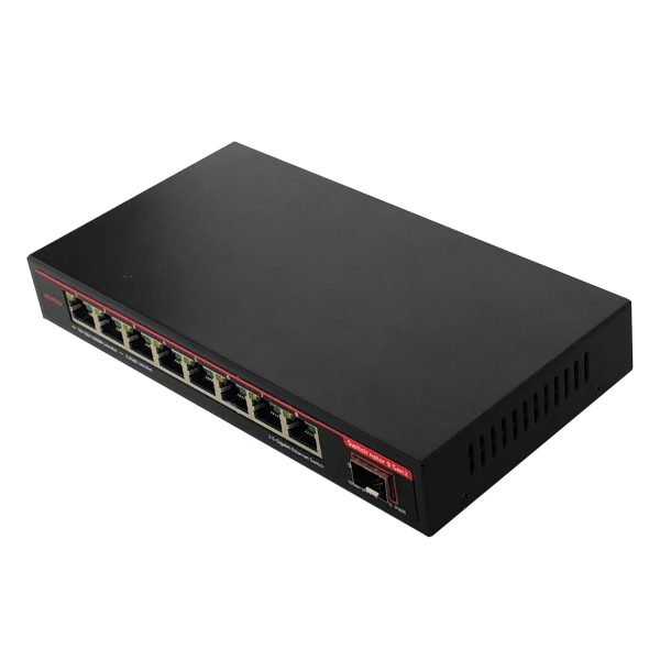 ASUSTOR ASW209X – 9-Port 2.5G Managed Switch with 10G Uplink