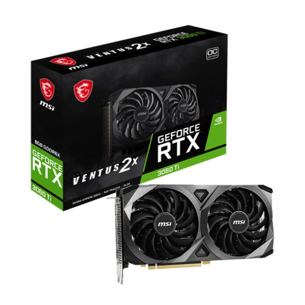 MSI GeForce RTX 3060 Ti VENTUS 2X 8GD6X OC GPU
