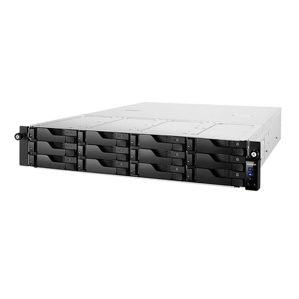ASUSTOR Lockerstor 12RD (AS6512RD) – NAS gắn rack 12 khay, nguồn dự phòng