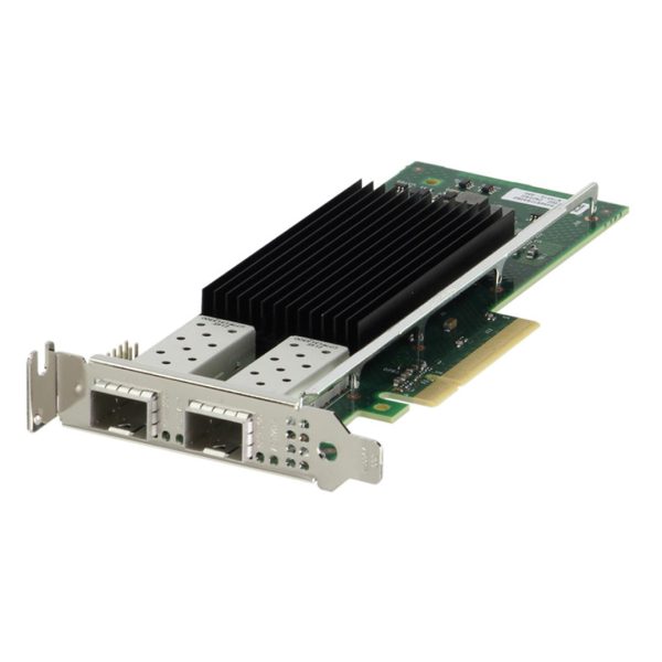 Intel E810 Dual Port 100GbE QSFP28 Adapter, PCIe Full Height, 100GbE max bandwidth, Customer Kit