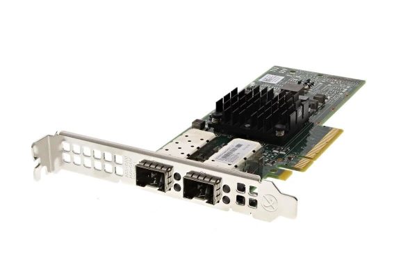 Broadcom 57414 Dual Port 10/25GbE SFP28 Adapter, PCIe Low Profile, Customer Kit, V2
