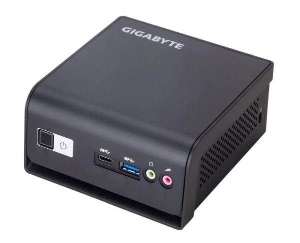 Intel N6005 CPU 2.0G~3.3G Turbo, 4C/4T Core, 4MB L3 Cache, 10W
Ultra compact PC design at only 0.67L (56.22x103x116.52mm)
1st 10 nm small core CPU
Support M.2 2280 slot for SSD (support PCI-e x2+SATA)
Supports 2.5" HDD/SSD, 7.0/9.5 mm thick (1 x 6 Gbps SATA 3)
1 x SO-DIMM DDR4 slots support 2933MHz, Max 16GB
802.11ac, Dual Band Wi-Fi & Bluetooth 4.2
Realtek 8111HS Gigabit LAN
HDMI 2.0b support 4K@60P HDR10
MiniDP 1.4 support 4K@60P HBR2
Realtek ALC255 Codec
4 x USB 3.1 (1 x USB Type-C)
Headphone Jack
Mic-phone Jack
VESA Mounting Bracket (75 x 75mm + 100 x 100mm)
AC-DC adapter : 100-240V input, 19V 65W
OS Support : Microsoft Windows 10 64Bit
1x Kensington Lock slot
System Environment Operating Temperature: 0°C to +35°C
System Storage Temperature: -20°C to +60°C

* Barebone products do not include the operating system.
* Product may vary based on local distribution.
* Wireless module inclusion may vary based on local distribution.